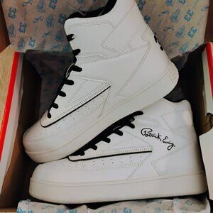Men's size 10 Patrick Ewing athletic shoes.